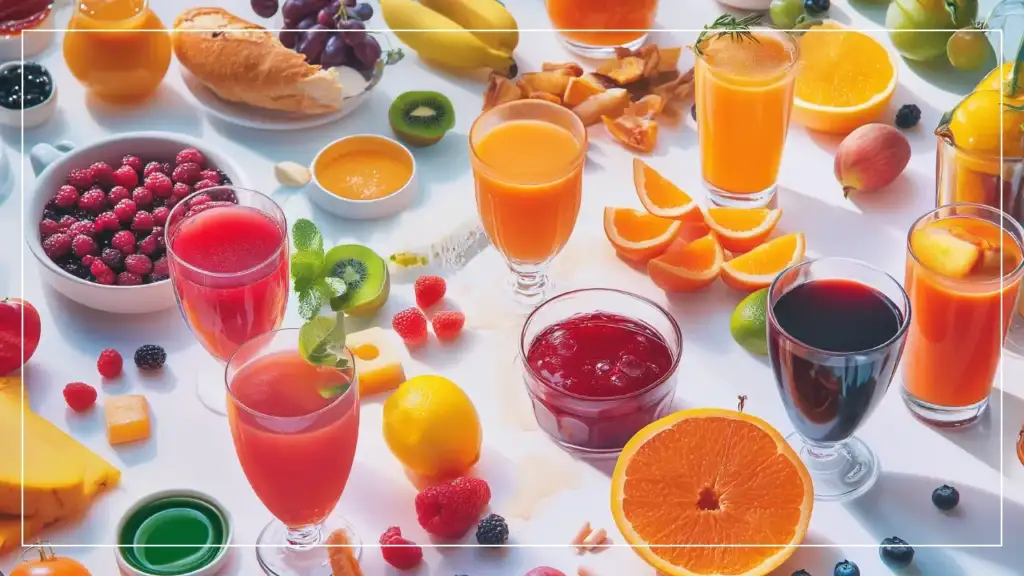 Aliments et boissons colorés comme le café, le vin, les baies et la sauce tomate à éviter après un blanchiment dentaire pour prévenir les taches.